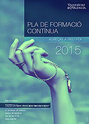 Cartel de la convocatoria de Formación Continua 2015.